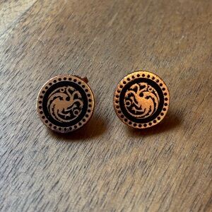 Targaryen dragon earrings